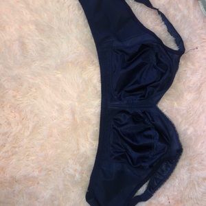 blue bra, 34 DDD